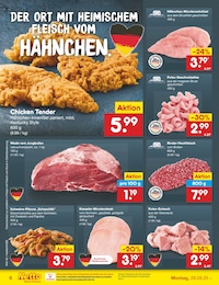 Rinderhackfleisch Angebot im aktuellen Netto Marken-Discount Prospekt auf Seite 6