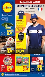 Catalogue Lidl à Rupt-sur-Moselle, avec 72 pages Prospectus Lidl à Rupt-sur-Moselle, "SUPPORTEZ LES BLEUS !", 72 pages, 25/06/2026 - 01/07/2026