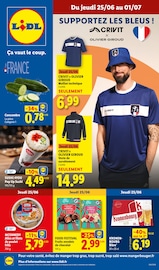 Prospectus Supermarchés Lidl en cours à Ouilly-le-Vicomte et alentours, "SUPPORTEZ LES BLEUS !", 72 pages, 25/06/2026 - 01/07/2026 Catalogue Supermarchés Lidl en cours à Ouilly-le-Vicomte et alentours, "SUPPORTEZ LES BLEUS !", 72 pages, 25/06/2026 - 01/07/2026