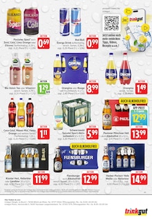 Coca Cola im aktuellen Trinkgut Prospekt (Ettlingen) Coca Cola im Trinkgut Prospekt "Aktuelle Angebote" mit 6 Seiten (Ettlingen)