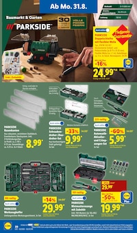 Steine Angebot im Lidl Prospekt, gültig von 31.08.2026 bis 05.09.2026 Steine Angebot im aktuellen Lidl Prospekt auf Seite 36