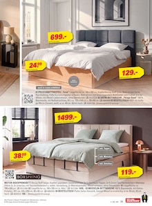 Boxspringbett im aktuellen Höffner Prospekt (Berlin) Boxspringbett im Höffner Prospekt "IMMER BESSER!" mit 28 Seiten (Berlin)