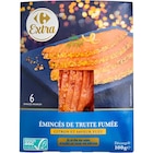 Émincés de truite fumée ASC - CARREFOUR EXTRA à 4,29 € dans le catalogue Carrefour