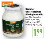 Aktuelle Joghurt Angebote bei EDEKA in Koblenz Aktuelles Unsere Heimat Bio-Joghurt mild Angebot bei EDEKA in Koblenz ab 1,99 €