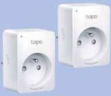 Tapo p100 - prise smart - 802.11b/g/n, bluetooth 4.2 (pack de 2) - TP Link - Intermarché à Laval Tapo p100 - prise smart - 802.11b/g/n, bluetooth 4.2 (pack de 2) - TP Link en promo chez Intermarché Laval à 19,99 €