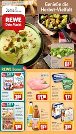 REWE Discounter Prospekt der aktuellen Woche mit 22 Seiten, gültig von 20.10.2025 bis 25.10.2025, in Ilvesheim und Umgebung Aktueller REWE Discounter Prospekt in Ilvesheim und Umgebung, "Dein Markt" mit 22 Seiten, 20.10.2025 - 25.10.2025