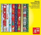 Weihnachts-Geschenkpapier-Rolle Angebote bei Marktkauf Schwabach für 0,99 €