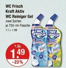 Kraft Aktiv WC Reiniger Gel von WC Frisch im aktuellen V-Markt Prospekt für 1,49 €