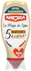Mayonnaise de Dijon 5 Ingrédients - Amora dans le catalogue Supermarchés Match