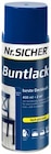 Buntsprühlack im Angebot bei Penny in Aalen Buntsprühlack Angebote von Nr.SICHER bei Penny Aalen für 2,99 €
