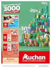 Catalogue Supermarchés Auchan Hypermarché en cours à Flavacourt et alentours, "Chaque semaine, plus de 3000 offres en magasins", 48 pages, 22/10/2024 - 28/10/2024