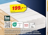 Aktuelles 7-Zonen Komfortschaum-Matratze Angebot bei Höffner in Halle (Saale) ab 199,00 €
