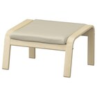 Aktuelles Hocker Birkenfurnier/Glose elfenbeinweiß Glose elfenbeinweiß Angebot bei IKEA in Frankfurt (Main) ab 70,00 €