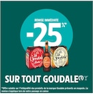 Promo -25% de remise immédiate sur tout GOUDALE à  dans le catalogue Intermarché à Charlieu