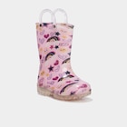 Bottes de pluie à paillettes rose bébé fille en promo chez La Halle Bottes de pluie à paillettes rose bébé fille dans le catalogue La Halle