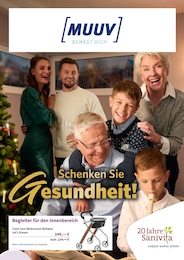 MUUV GmbH Prospekt für Münster mit 6 Seiten MUUV GmbH Prospekt für Münster: "Schenken Sie Gesundheit!", 6 Seiten, 12.11.2025 - 31.01.2026