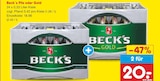 Aktuelle Becks Angebote bei Netto Marken-Discount in Hamburg Aktuelles Pils oder Gold Angebot bei Netto Marken-Discount in Hamburg ab 18,96 €