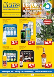 Netto Marken-Discount Prospekt: "DER ORT, AN DEM DU IMMER AUSGEZEICHNETE PREISE FINDEST.", 2 Seiten, 25.11.2024 - 30.11.2024