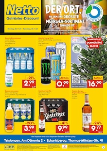 Netto Marken-Discount Prospekt mit 2 Seiten (Eberstedt)