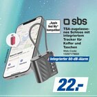 TSA-zugelassenes Schloss mit integriertem Tracker Angebote von SBS bei expert Mönchengladbach für 22,00 €