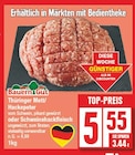 Thüringer Mett/Hackepeter oder Schweinehackfleisch bei EDEKA im Potsdam Prospekt für 5,55 €