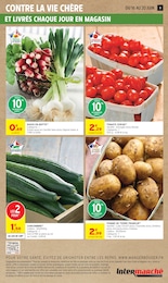 Prix et réduction Tomate Cerise dans le prospectus Intermarché Super en cours Offre Tomate Cerise dans le catalogue Intermarché Super du moment à la page 9