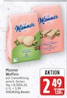 Waffeln mit Cremefüllung von Manner für 2,49 € bei EDEKA im Angebot Waffeln mit Cremefüllung von Manner im aktuellen EDEKA Prospekt