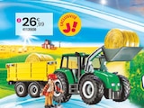 9317 TRACTEUR AVEC REMORQUE - Playmobil à 26,99 € dans le catalogue JouéClub