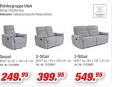 Polstergruppe Utah Sessel Angebote bei Möbel AS Karlsruhe für 249,95 €