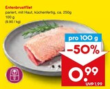 Aktuelle Ente Angebote bei Netto Marken-Discount in Mülheim (Ruhr) Aktuelles Entenbrustfilet Angebot bei Netto Marken-Discount in Mülheim (Ruhr) ab 0,99 €