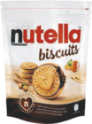 Biscuits fourrés à la pâte à tartiner - NUTELLA en promo chez Carrefour Argenteuil à 4,48 €