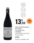 AOP Champagne brut - ALFRED ROTHSCHILD & CIE - Intermarché Super à Saint-Dizier AOP Champagne brut - ALFRED ROTHSCHILD & CIE en promo chez Intermarché Super Saint-Dizier à 19,46 €