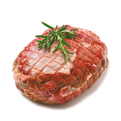 Frischer Wildschweinrollbraten