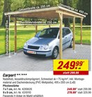 Carport Angebote bei toom Baumarkt Fulda für 249,99 €