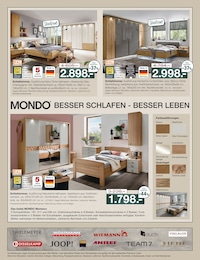 Möbel Inhofer Boxspringbett im Prospekt 