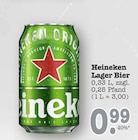 Lager Bier Angebote von Heineken bei E center Baden-Baden für 0,99 €