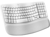 Wave Keys ergonomisch, Bluetooth, Tastatur, kabellos, Weiß von LOGITECH für 59,00 € bei MediaMarkt Saturn im Angebot Wave Keys ergonomisch, Bluetooth, Tastatur, kabellos, Weiß von LOGITECH im aktuellen MediaMarkt Saturn Prospekt