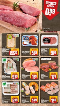 Fleisch im REWE Prospekt "Dein Markt" mit 16 Seiten (Hannover)