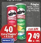 Pringles im Angebot bei EDEKA in Düsseldorf Pringles Angebote bei EDEKA Düsseldorf für 2,49 €