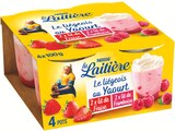 Le Liégeois au yaourt sur lit de fraise et framboise - LA LAITIÈRE en promo chez Cora Saint-Quentin à 3,08 €