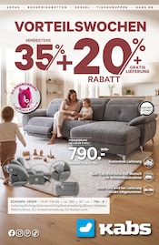 Kabs Möbel & Einrichtung Prospekt der aktuellen Woche mit 40 Seiten, gültig von 24.09.2026 bis 08.10.2026, in Brunsbüttel und Umgebung Aktueller Kabs Möbel & Einrichtung Prospekt in Brunsbüttel und Umgebung, "VORTEILSWOCHEN" mit 40 Seiten, 24.09.2026 - 08.10.2026