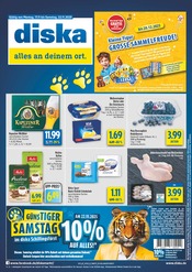 Aktueller diska Discounter Prospekt in Schillingsfürst und Umgebung, "alles an deinem ort." mit 12 Seiten, 17.11.2025 - 22.11.2025