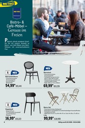 METRO Klappstuhl im Prospekt 