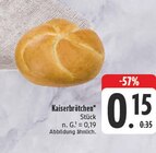 Kaiserbrötchen im Angebot bei EDEKA in Coburg Kaiserbrötchen Angebote bei EDEKA Coburg für 0,15 €