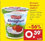 Almighurt Joghurt bei Netto Marken-Discount im Eitorf Prospekt für 0,39 €