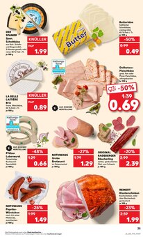 Bratwurst im Kaufland Prospekt "KNÜLLER" mit 60 Seiten (Nürnberg)