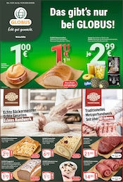 Brötchen im GLOBUS Prospekt in Hof Aktueller GLOBUS Prospekt mit Brötchen, "Aktuelle Angebote", Seite 1