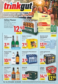 Veltins im Trinkgut Prospekt "Aktuelle Angebote" mit 10 Seiten (Mettmann)