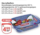 Glas-Auflaufform Angebote von Pyrex bei GLOBUS Halle für 4,99 €