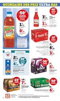 Promo Bière Ambrée dans le catalogue Hyper U du moment à la page 36